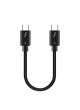 Thunderbolt 3 (USB-C) Cable (0.7 m) For PC Intel Certified 40Gbps 100W Gen 2 USB-C Type C Cable